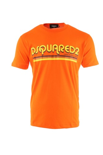 fashiondome.nl--Dsquared2-T-shirt-oranje-s71gd0887-1